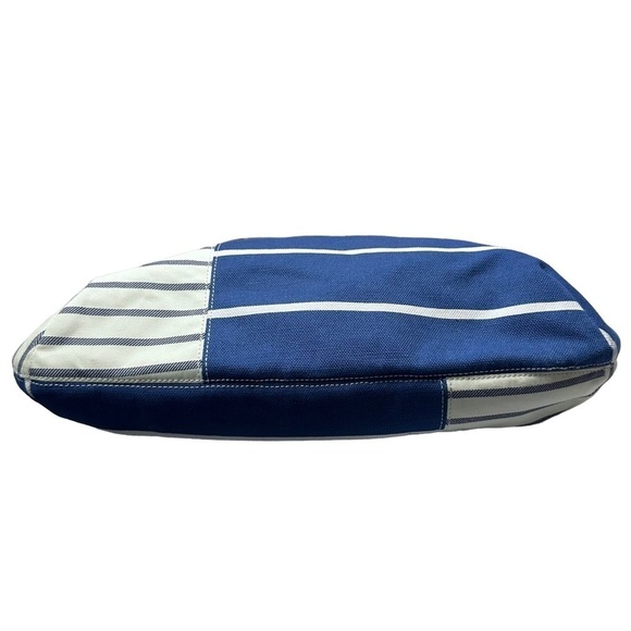 COACH Daisy Patchwork Emma Blue & White Tote w/ Matching Wallet - Picture 5 of 15